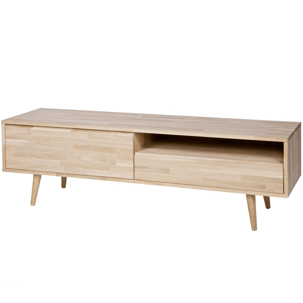 TYGO tv-meubel 150 cm eiken met retro poten [FSC]
