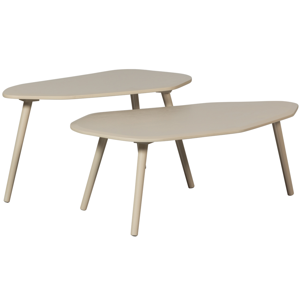 DAVINA BIJZETTAFELS MDF DUST - SET VAN 2