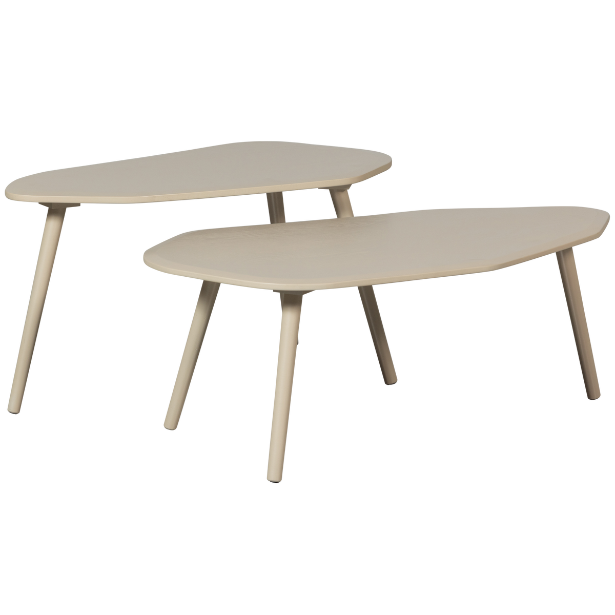 DAVINA BIJZETTAFELS MDF DUST - SET VAN 2