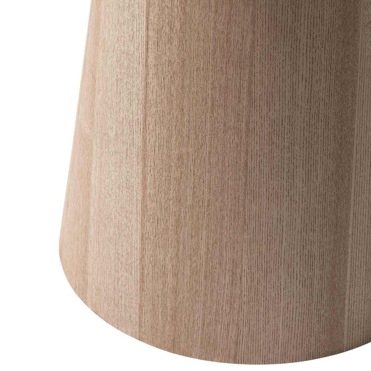 MAUD bijzettafel conisch MDF naturel 50 x Ø45 cm