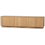 ZUMA tv-meubel 200 cm eikenfineer transparant [FSC]