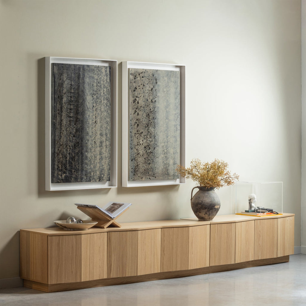 ZUMA tv-meubel 200 cm eikenfineer transparant [FSC]
