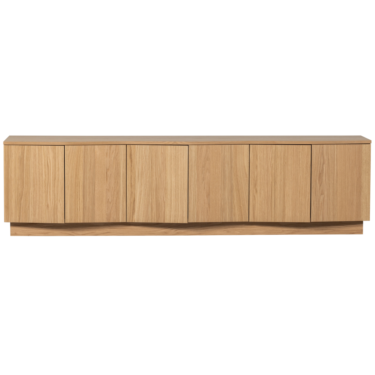 ZUMA tv-meubel 200 cm eikenfineer transparant [FSC]