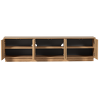 ZUMA tv-meubel 200 cm eikenfineer transparant [FSC]