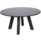 RHONDA XL eettafel Ø150 cm eiken Blacknight (FSC)