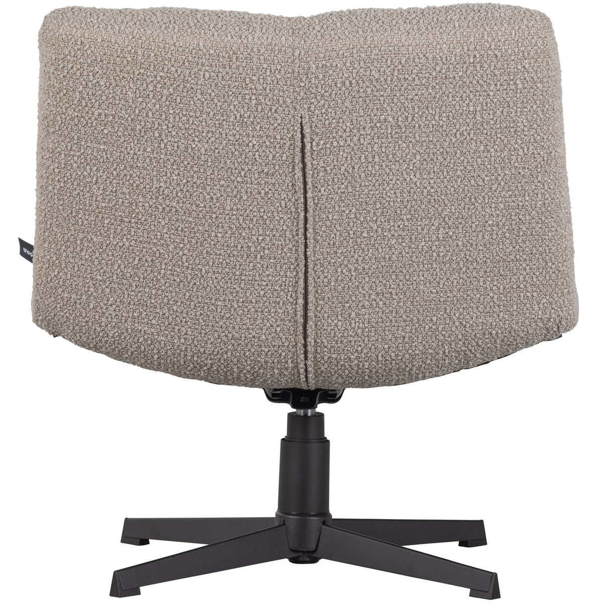 Vinny draaifauteuil bouclé zandkleurig