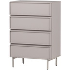 Tours ladekast 4 lades melamine/MDF zand