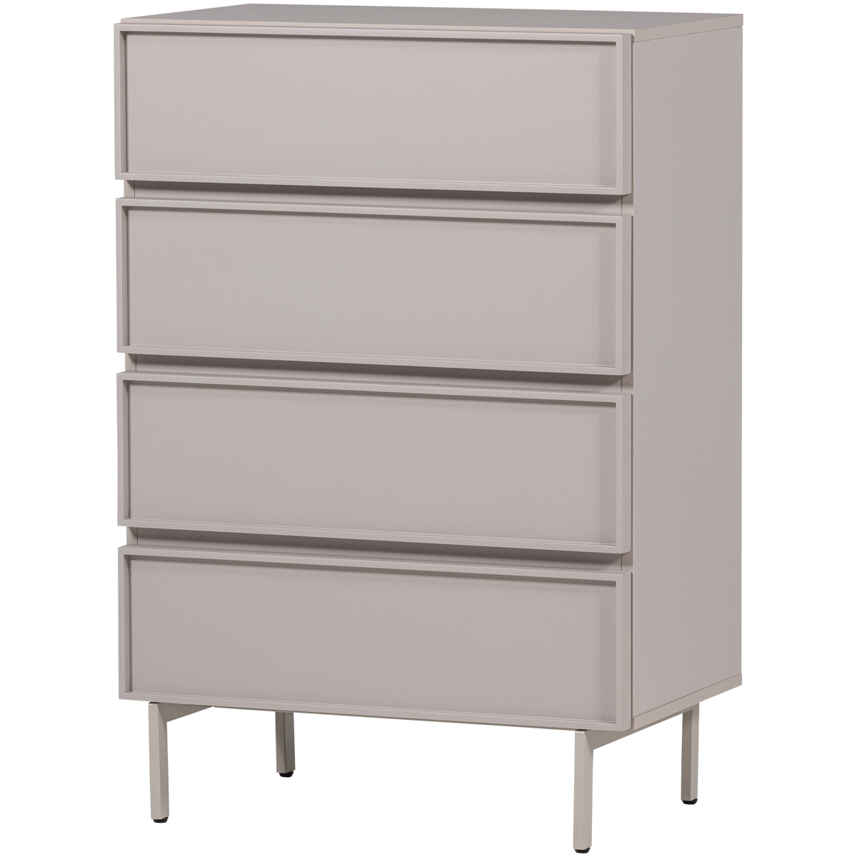 Tours ladekast 4 lades melamine/MDF zand