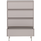 Tours ladekast 4 lades melamine/MDF zand