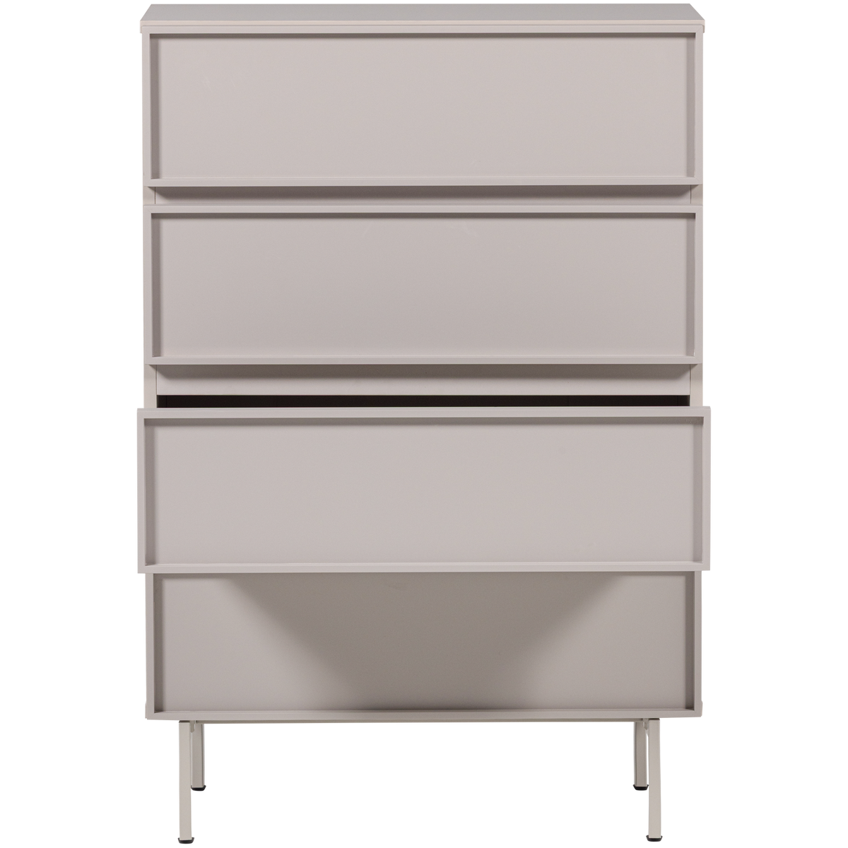 Tours ladekast 4 lades melamine/MDF zand