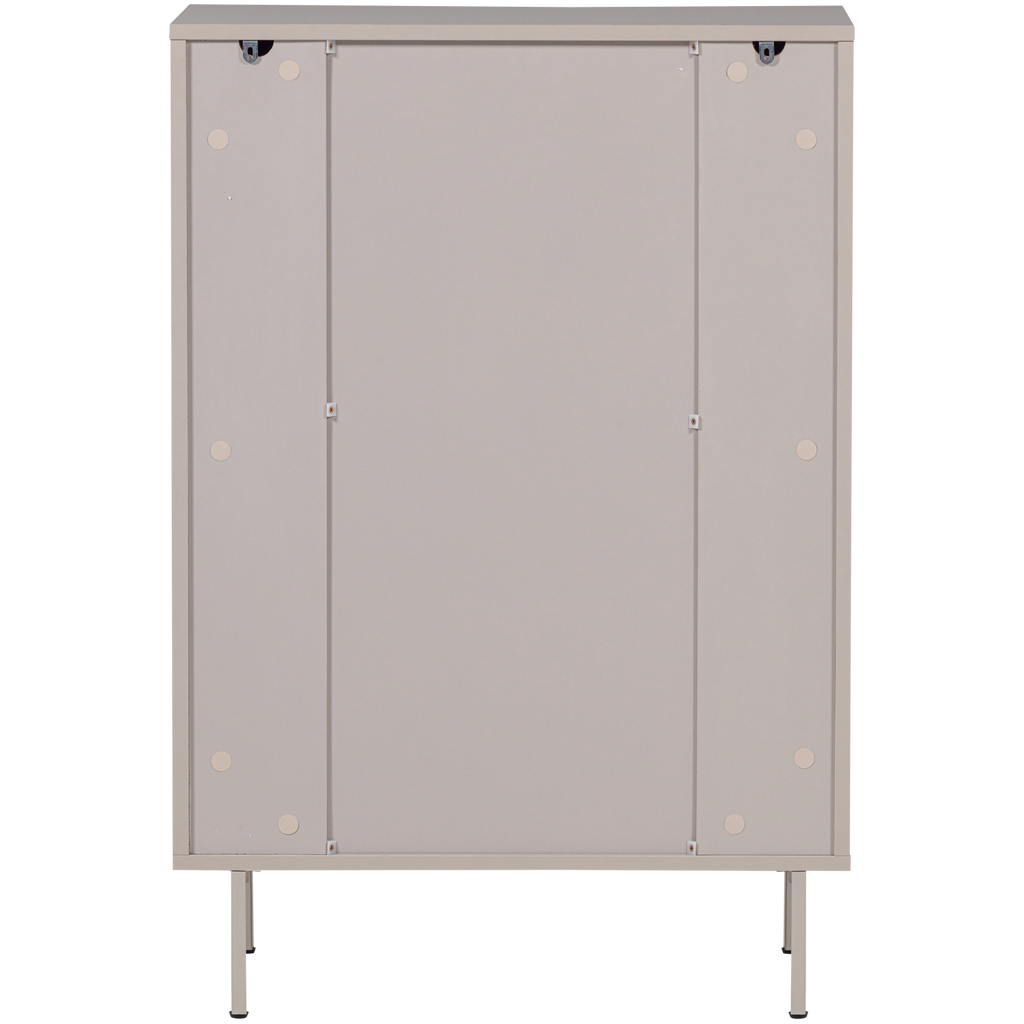 Tours ladekast 4 lades melamine/MDF zand
