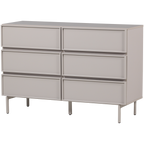 TOURS ladekast 6 lades melamine/MDF zand