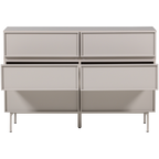 TOURS ladekast 6 lades melamine/MDF zand