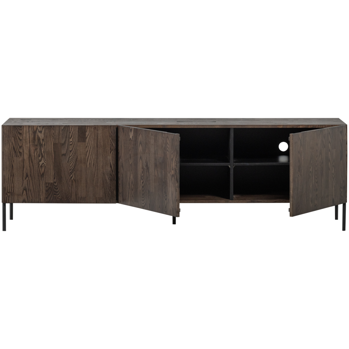 BONO GRAVURE tv-meubel essenhout bruin (FSC)
