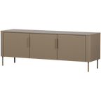 GUNNAR tv-meubel 154 cm grenen mat zwart [FSC]