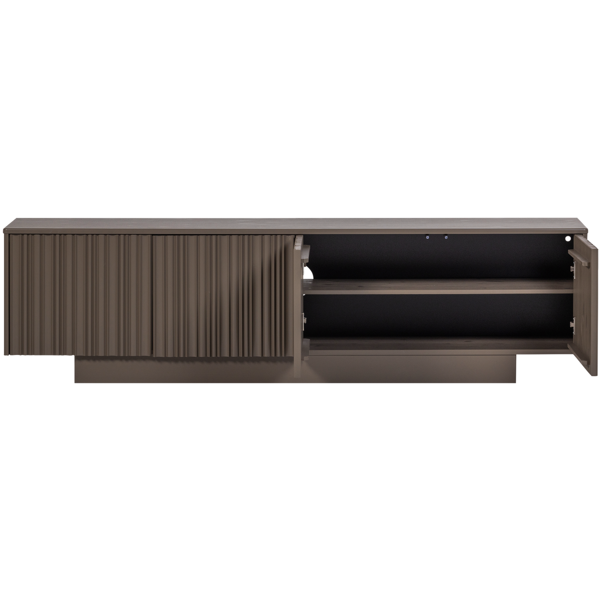 NOVA tv-meubel 200 cm grenen truffelbruin [FSC]