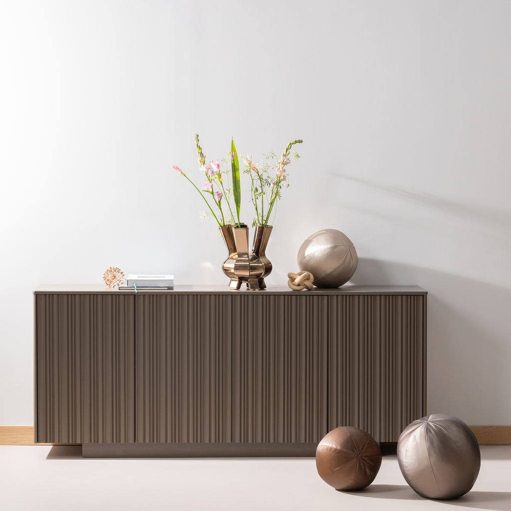 NOVA dressoir 200 cm grenen truffelbruin [FSC]