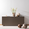 NOVA dressoir 200 cm grenen truffelbruin [FSC]