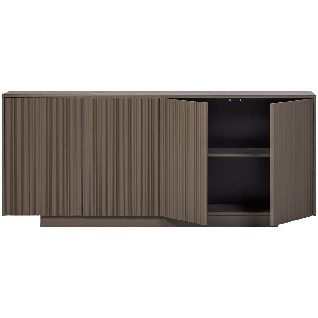 NOVA dressoir 200 cm grenen truffelbruin [FSC]