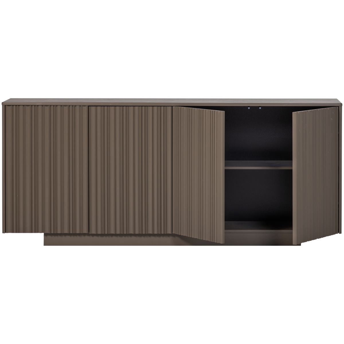NOVA dressoir 200 cm grenen truffelbruin [FSC]