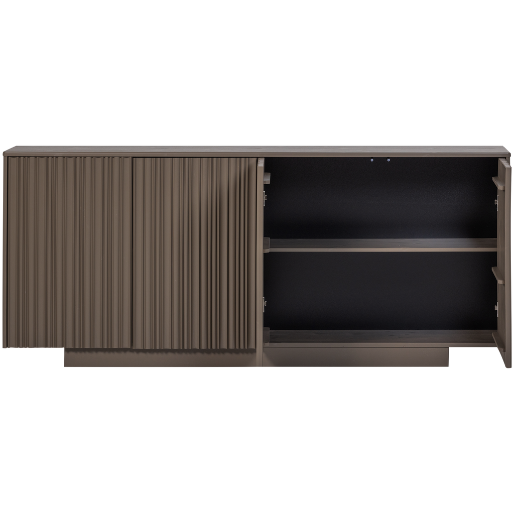 NOVA dressoir 200 cm grenen truffelbruin [FSC]
