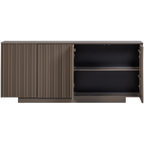 NOVA dressoir 200 cm grenen truffelbruin [FSC]