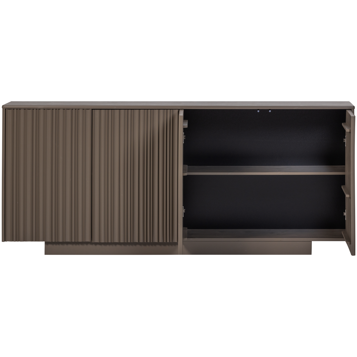 NOVA dressoir 200 cm grenen truffelbruin [FSC]
