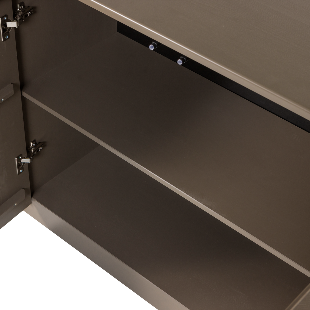 NOVA dressoir 200 cm grenen truffelbruin [FSC]