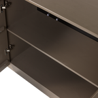 NOVA dressoir 200 cm grenen truffelbruin [FSC]