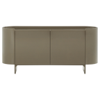 Liora tv-meubel/dressoir hout hoogglans groen [FSC]