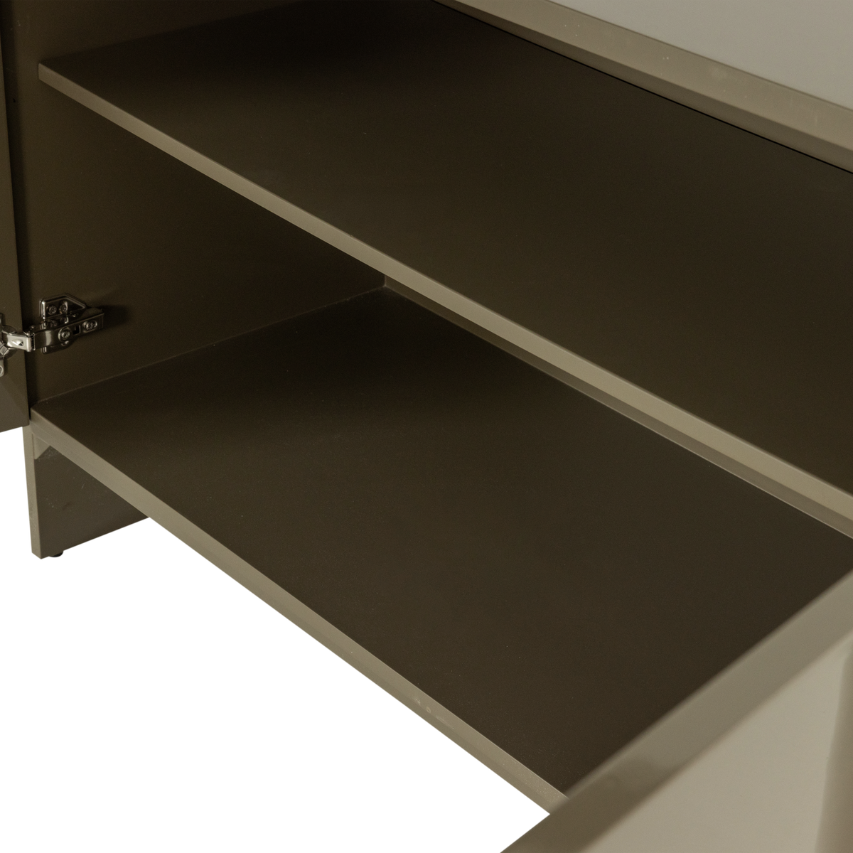 Liora tv-meubel/dressoir hout hoogglans groen [FSC]