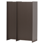 BROCK 2-deurs kast essenfineer warmgrijs [FSC]