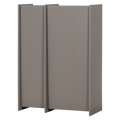 BROCK 2-deurs kast essenfineer warmgrijs [FSC]