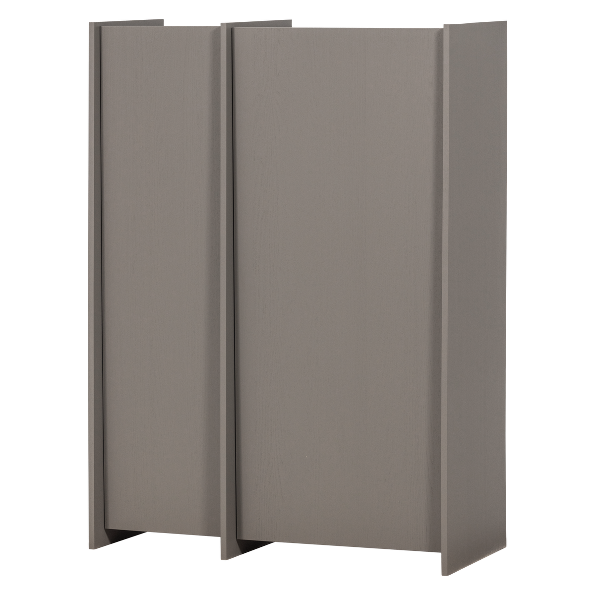 BROCK 2-deurs kast essenfineer warmgrijs [FSC]