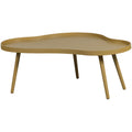 MAE bijzettafel organisch langwerpig MDF/grenen alpaca