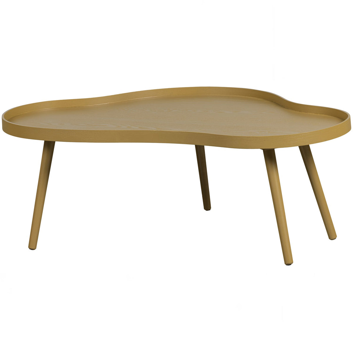 MAE bijzettafel organisch langwerpig MDF/grenen alpaca
