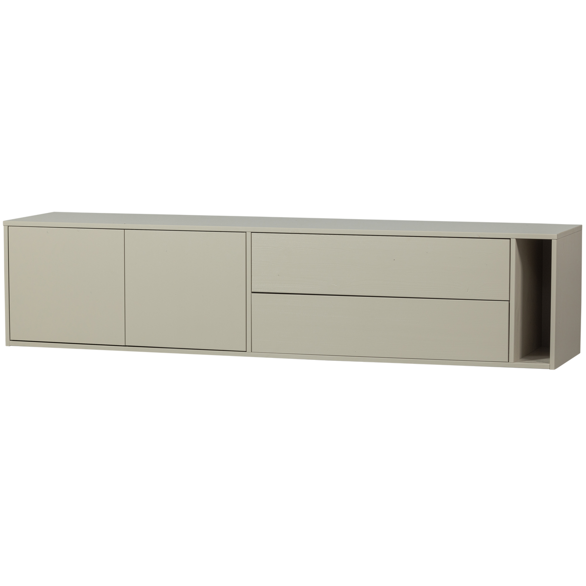 SETTLE DOWN tv-meubel 200 cm grenen dust [FSC]