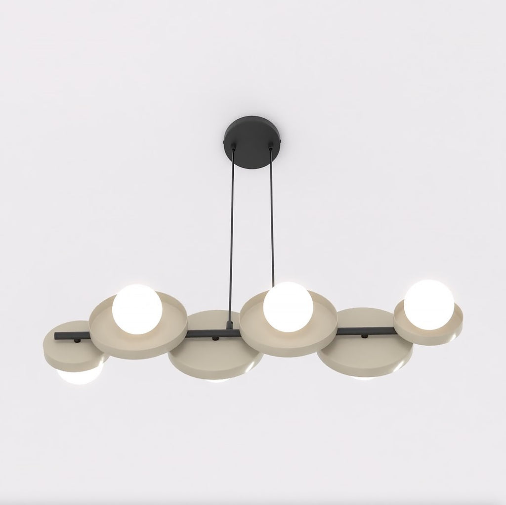 Hanglamp 6 BL MOKKA