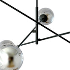 Hanglamp LINEAR 6 ZWART/GRAFIET