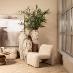 Oslo fauteuil teddy beige