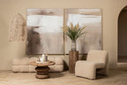 Oslo fauteuil teddy beige
