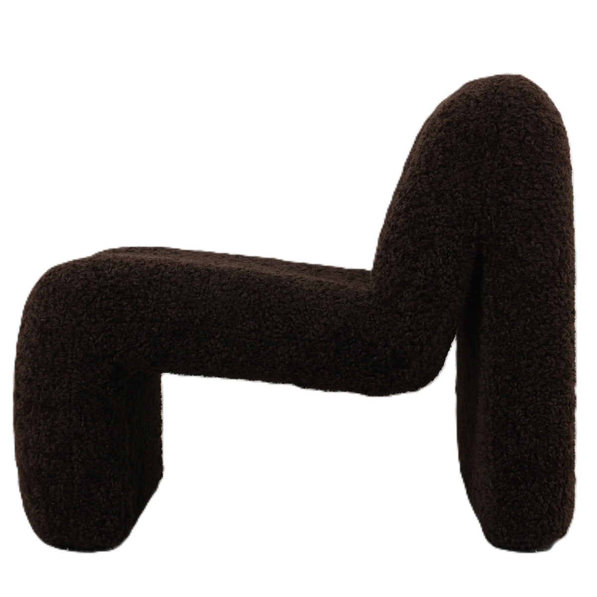 Oslo fauteuil teddy koffiebruin