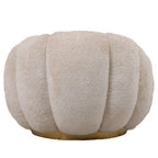 Daisy Fauteuil Crème Euphoria 2 Gouden Onderstel