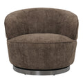 Filou Donkerbruine fauteuil Eden 8
