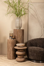 Filou Donkerbruine fauteuil Eden 8