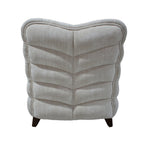 Medina beige gebogen fauteuil