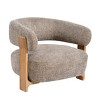 Mire Taupe Fauteuil Legacy 3 Mink Rubberhout