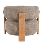 Mire Taupe Fauteuil Legacy 3 Mink Rubberhout