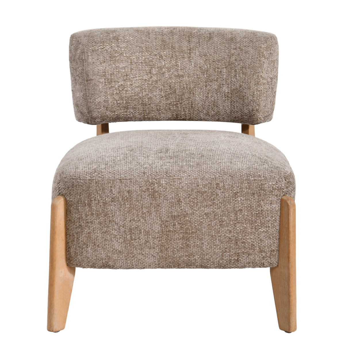 Vale Taupe Fauteuil Legacy 3 Mink Rubberhout