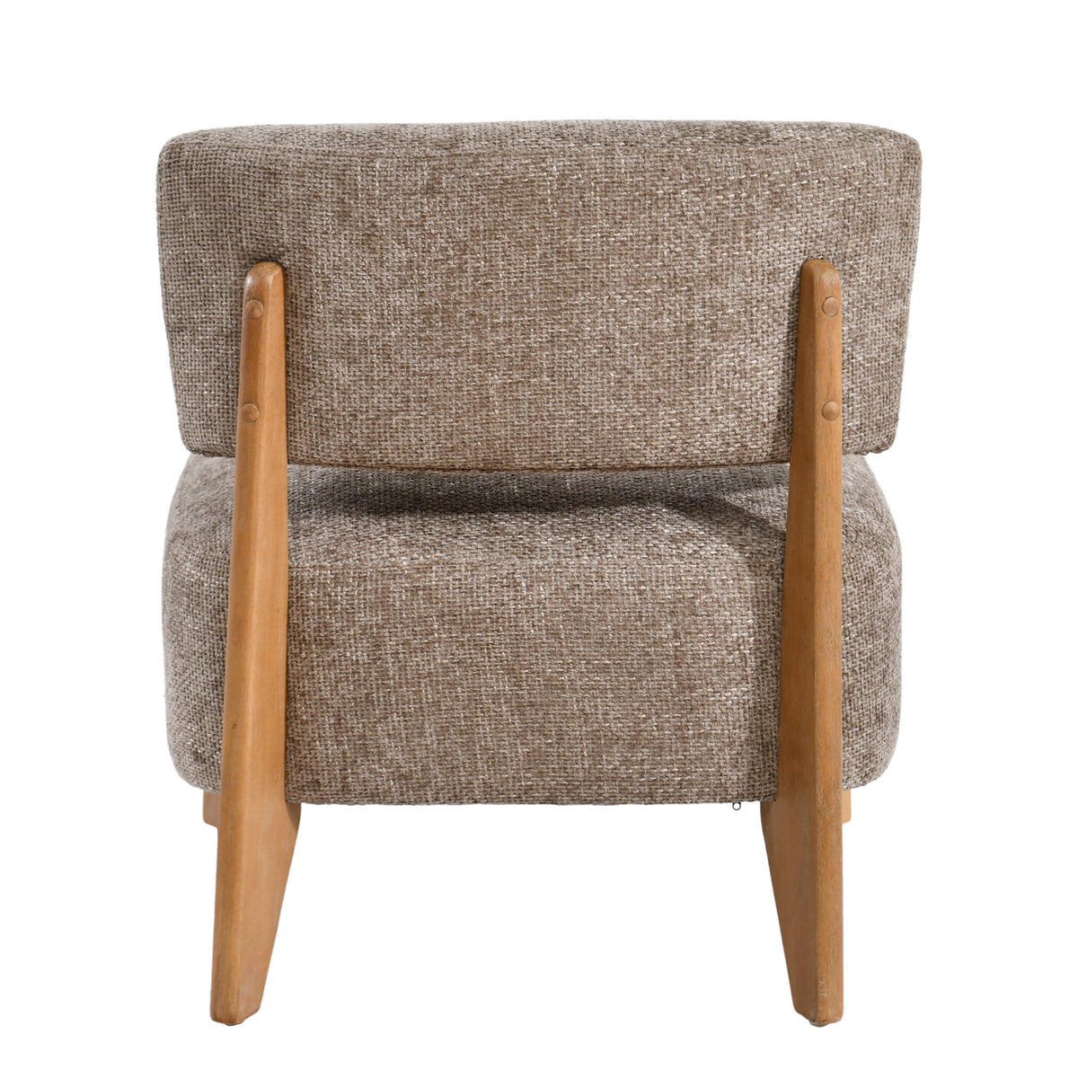Vale Taupe Fauteuil Legacy 3 Mink Rubberhout